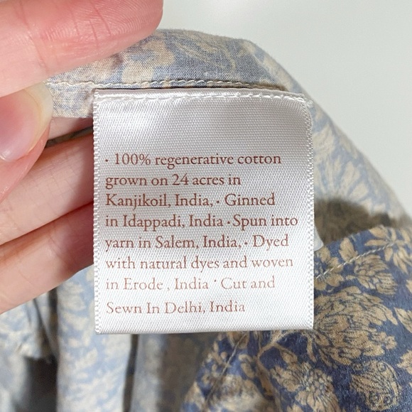 Christy Dawn The Adele Dress Daisy Blue - Picture 9 of 9